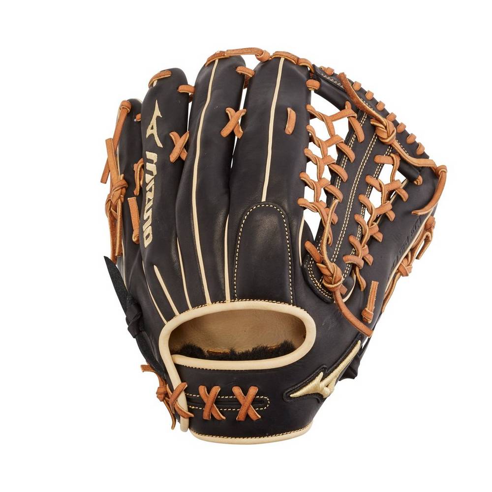 Guantes De Beisbol Mizuno Pro Select Outfield 12.75" - Deep Pocket Hombre Negras Baratas NAFZ-15384